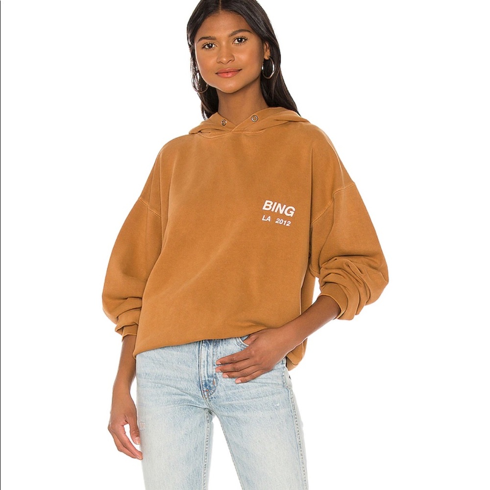 Anine Bing Rowe Hoodie Sweatshirt
